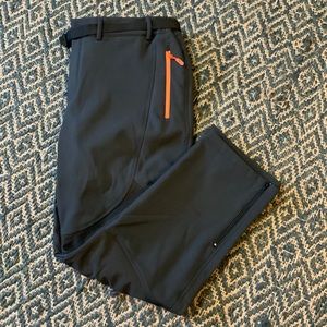 Gash Hao Men’s Ski Pants. Waist 42”. Inseam  30”.  Gray. Excellent Condition